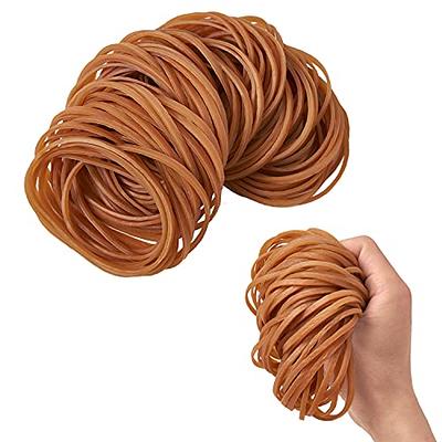  Large Rubber Bands 180 Pieces Heavy Duty Large Rubber Bands  Strong Elastic Bands for Office Supply, File Folders, Garbage Cans, 8  Inches (Purple) : Office Products