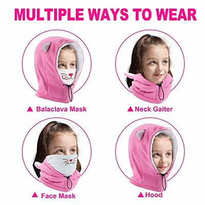 Kids Fleece Face Shields®