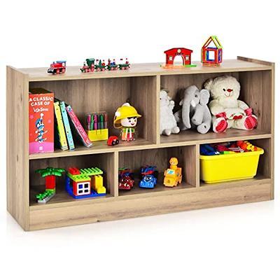  GONICVIN Toy Storage Cabinet Unit, Plastic Storage Rack