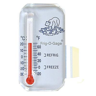 Sun Company Frig-o-gage - Thermometer for Refrigerator, Freezer, or Cooler, Compact, Portable, and Accurate