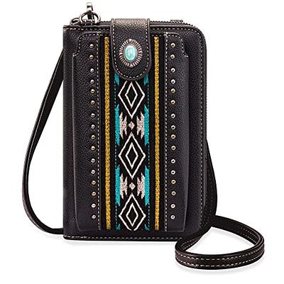 Small Crossbody Bags Lady Cell Phone Wallet Fashion Leather Wallet