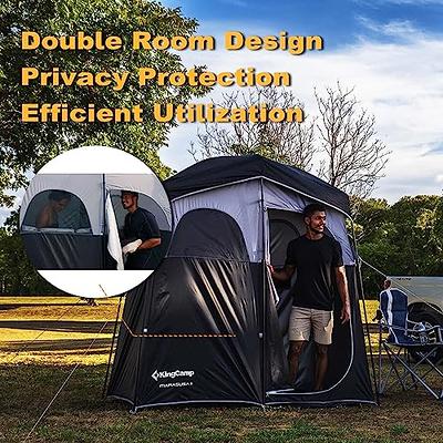 Outdoor shower clearance tents