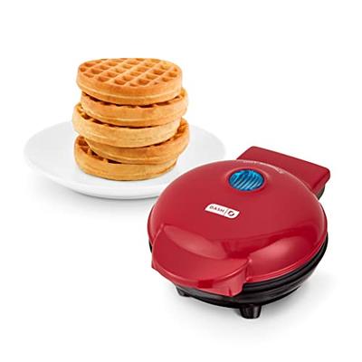 Dash Mini Pizzelle Maker - Red - Great Gift and Stocking Stuffer!