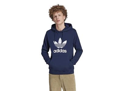 Classics Hoodie Indigo) (Night Shopping Adicolor Men\'s Yahoo Clothing Trefoil adidas - Originals