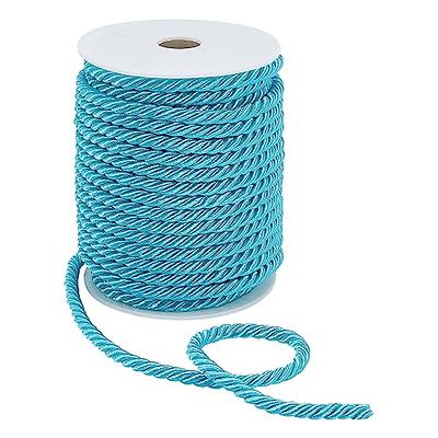 PH PandaHall 18 Yards 5mm Twisted Cord Trim 3-Ply Twisted Cord Rope Nylon  Crafting Cord Trim Thread String for DIY Craft Making Home Christmas  Decoration Upholstery Curtain Tieback, Blue - Yahoo Shopping