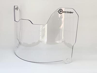 Precision Clear Revo Red Football Helmet Visor / Eye Shield