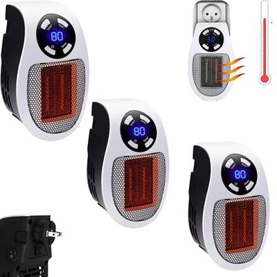 Govee Smart Space Heater for Indoor Use, 1500W Ceramic Tower Heater with  Thermostat APP&Voice Control, Quiet Portable Electric Heater with RGB Night