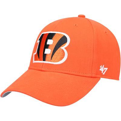 Men's Pro Standard Black/Orange Cincinnati Bengals 2Tone Snapback Hat