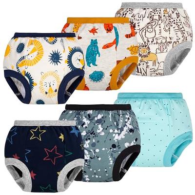 BIG ELEPHANT Toddler Potty Training Pants- 100% Cotton Baby Boys