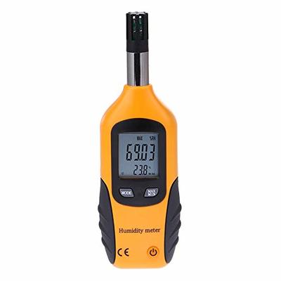 Protmex PT6508 Temperature Humidity Meter, Digital Thermometer Hygrometer  Monitor with Ambient, Dew Point, Wet Bulb for Indoor/Outdoor MIN, MAX, Data