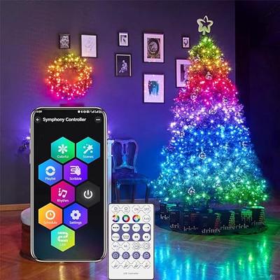 Smart DIY Christmas Tree LED String Lights APP Control Music Sync