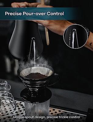 Gooseneck Electric Kettle INTASTING Fast Boiling Hot Water Kettle Pour-over Coffee  & Tea 100%