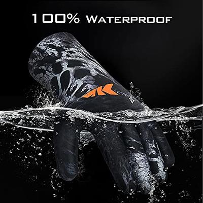 KastKing IceRiver Fishing Gloves – 100% Waterproof Cold Winter