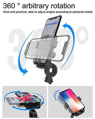  Lamicall Bike Phone Holder, Motorcycle Phone Mount - Motorcycle  Handlebar Cell Phone Clamp, Scooter Phone Clip for iPhone 15 Pro Max/Plus,  14 Pro Max, S9, S10 and More 4.7 to 6.8