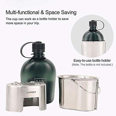 Outdoor Flask for Camping, Backpacking & Hiking