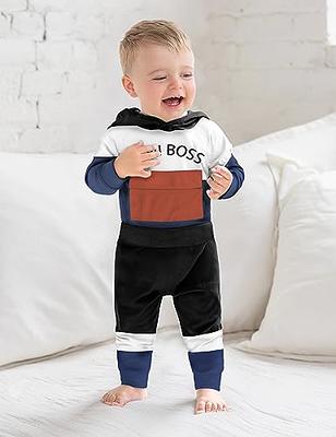 Boy Outfit Autumn Baby 2pcs, Boys Infant Plaid Clothes