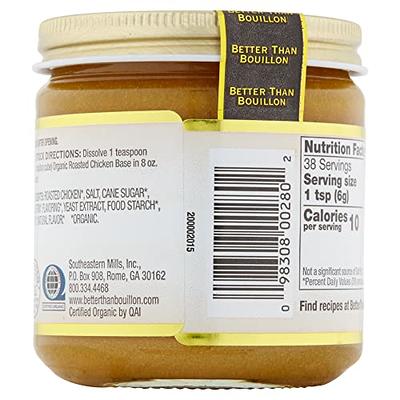 Better Than Bouillon Roasted Garlic Base 8 oz (Pack of 2) Bundle with  PrimeTime Direct Teaspoon Scoop with BTB Authenticity Seal