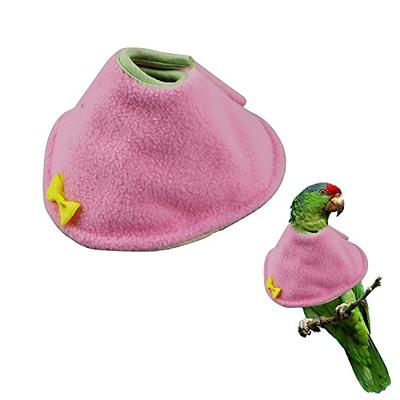 Toysructin Bird Cone Collars, Adjustable Pet Parrot Recovery