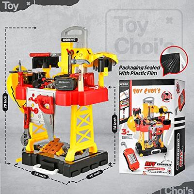  Toy Choi's Kids Workbench - STEM Toy Tool Set with