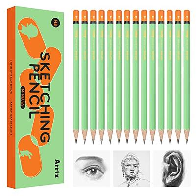 Heshengping, 41pcs Sketching Pencil Set Drawing Sketch Kit Graphite Pencils  Charcoal Pencils Watercolor Pencils Blending Stumps 50page sketchbook,  coloring book, Beginners Artist Teens and Adults - Yahoo Shopping