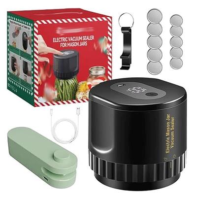 RECAT Mason Jar Vacuum Sealer, Electric Jar Sealer and Accessory Hose  Compatible with FoodSaver Vacuum Sealer