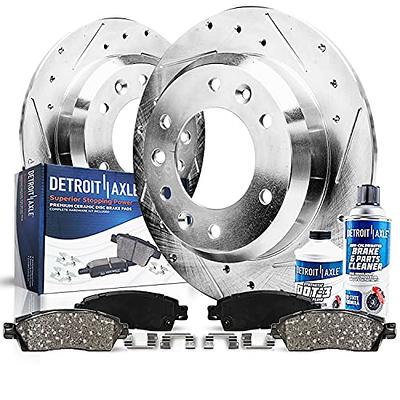 Detroit Axle REAR Brake Kit for 2004 15 Nissan Titan Armada 04