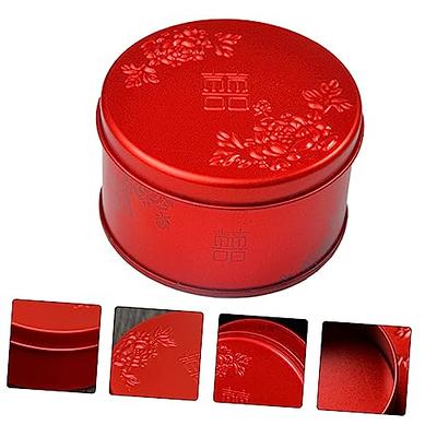 Amosfun 5pcs Boxes Cylindrical Candy Box Wedding Cookie Tins Gift Giving  Cookie Tins with Lids Empty Storage Tins Round Cookie Container Empty Metal  Tins Bride Tinplate China Take a Bath - Yahoo