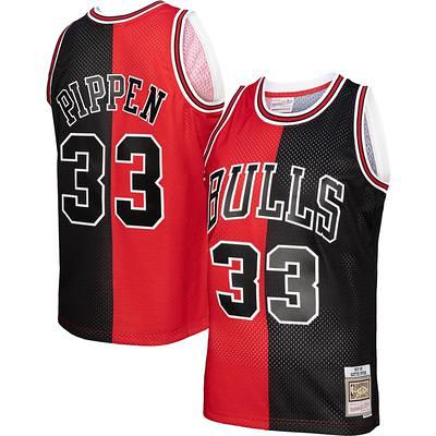 Men's Mitchell & Ness Scottie Pippen Red/Black Chicago Bulls Hardwood  Classics 1997/98 Split Swingman Jersey - Yahoo Shopping