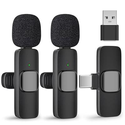 KMAG USB C Wireless Lavalier Microphones for iPhone 15 Android Phone Laptop  Computer Small Wireless Microphone for Video Recording Vlogging TikTok   with an Extra USB Adapter - Yahoo Shopping