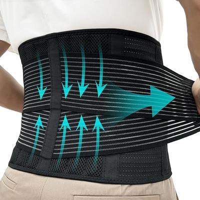 Mueller Adjustable Back Brace With Lumbar Pad - Regular - Black