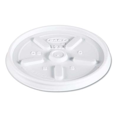 Dart 12BWWCR Concorde 10-12 oz. White Non-Laminated Round Foam Bowl -  125/Pack