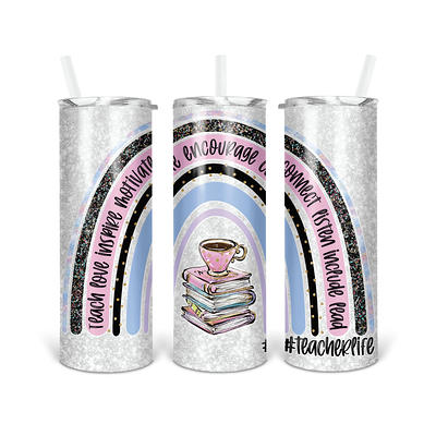 Glitter Nurse Tumbler SUBLIMATION TRANSFER, Ready To Press