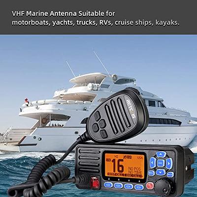 Marine Radio FM AM Antenna Boat Waterproof IP66 Aerial For Yacht