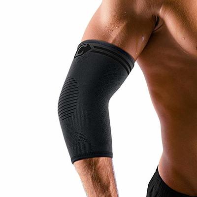  HiRui Tennis Elbow Brace for Forearm Tension Relief, Elbow  Support Arm Brace Straps Compression Pad for Men and Women, Pressure Bands  for Tendonitis Muscle Strains Weightlifting Golfer Baseball Yoga (Black-1  Pack) 