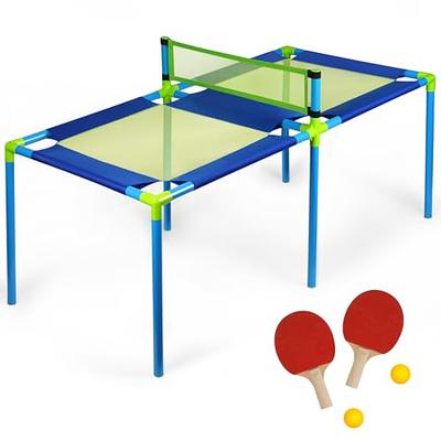 Enkelbruke Mini Table Tennis Foldble Ping Pong Desk Game Desktop Ping  Pong/Table Tennis Set for Parent-Child