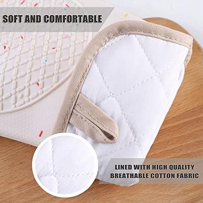 Silicone Oven Mitts And Pot Holders Sets Extra Long Heat - Temu