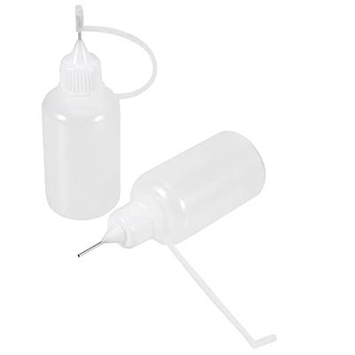 20 pcs Needle Glue Bottle Needle Tip Squeeze Bottle Precision Tip  Applicator Bottles with Lids