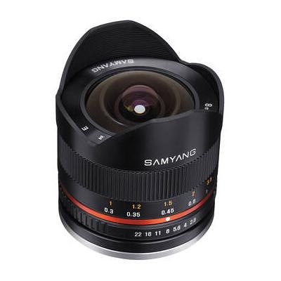 Samyang 8mm f/2.8 Fisheye II Lens for Fujifilm X Mount SY8MBK28-FX