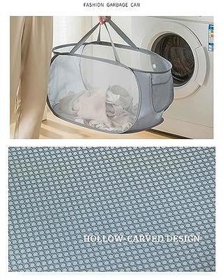 1/2pack Pop-up Laundry Hampers Collapsible Laundry Basket Mesh Pop up  Laundry Hamper Bag with Two Webbing Handles, 2 Colors (Black-2pcs) - Yahoo  Shopping