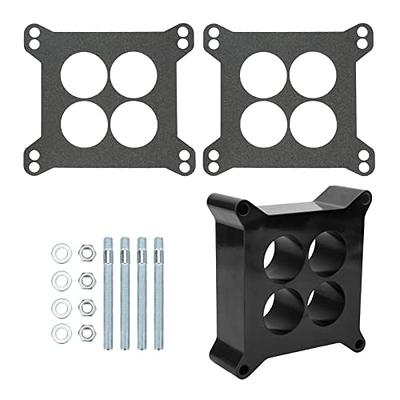 1/2 Phenolic Carb Spacer Kit - Square Bore - 4 Barrel