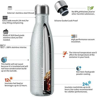 BJPKPK Insulated Water Bottle 12oz Stainless Steel Water Bottles Kids Water  Bottle For School Keep Cold And Hot,Red - Yahoo Shopping