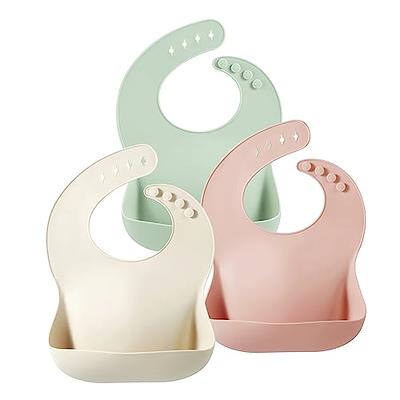 Lalo The Bib - Waterproof, Non-Toxic Silicone Baby Bib with Adjustable Neck  Band & Silicone Food Pouch Catcher, Set of 2 - Grapefruit - Yahoo Shopping