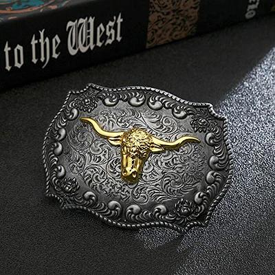  HUABOLA CALYN Vintage Belt Buckle Men Western Cowboy