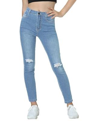 Skinny Jeans for Women Slim Fit Jeans Mid Rise Jeans Plus Size