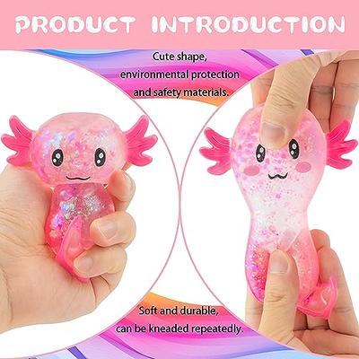 Sensory Fidget Stress Relief Axolotl Toy (Pop Tube)