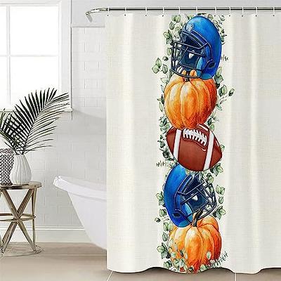  4 Pieces Bathroom Shower Curtain Set,Thanksgiving