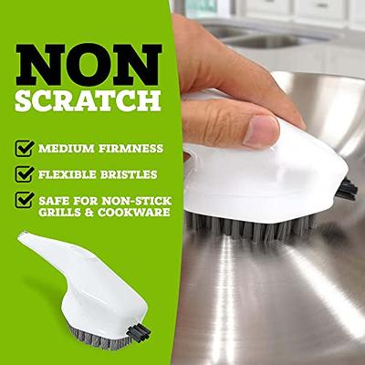 Grill Brush And Scraper,bbq Grill Cleaning Brush Kit, Safe Wire