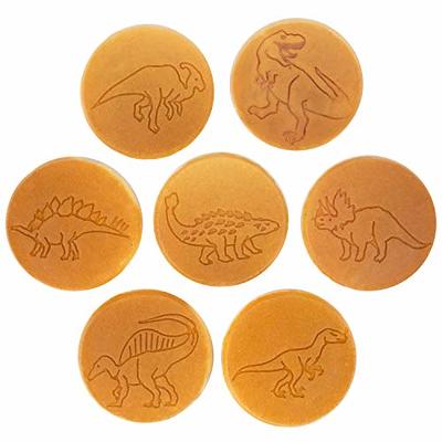 Dinosaur Pancake Pans, Mini Pancakes Maker Machine, Kids Dino Blue