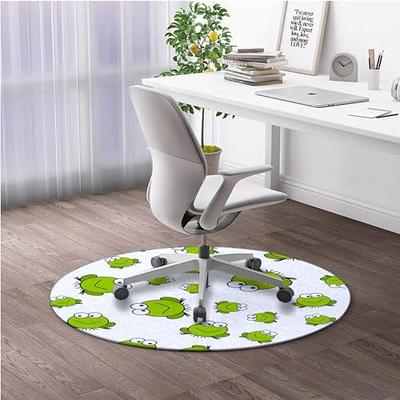 Office Chair Mat for Carpeted Floors, Desk Mats 48X30 for Rolling Desk on  Low Pile Carpets, Small Computer Gaming Plastic Floor Mats for Office