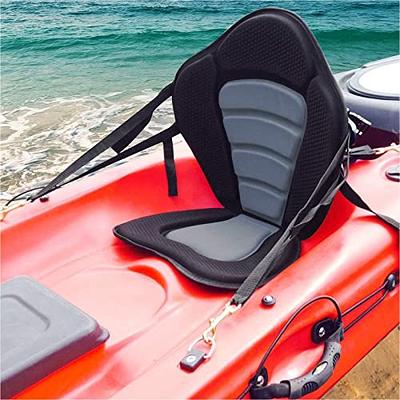 Vashly Kayak Seat, Detachable Universal Paddle Board Seat for Kayak, Canoe  Seats with Detachable Storage Bag, Kayak Seat Cushion for Kayaking Canoeing  Rafting Fishing(Gray) - Yahoo Shopping